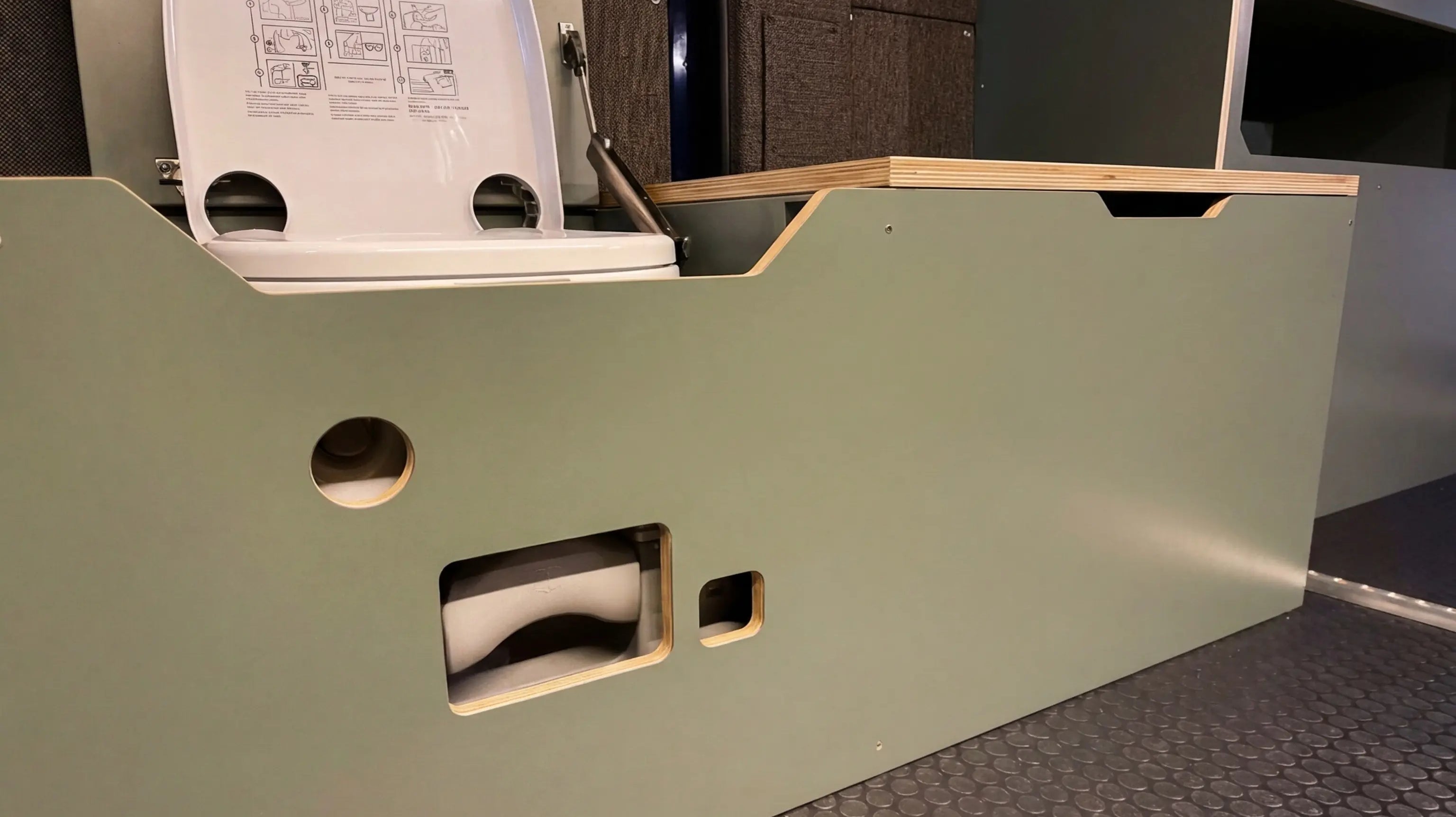 camper van bathroom Ultimate Guide to Camper Van Bathrooms: Options & Considerations van camper conversion - This image