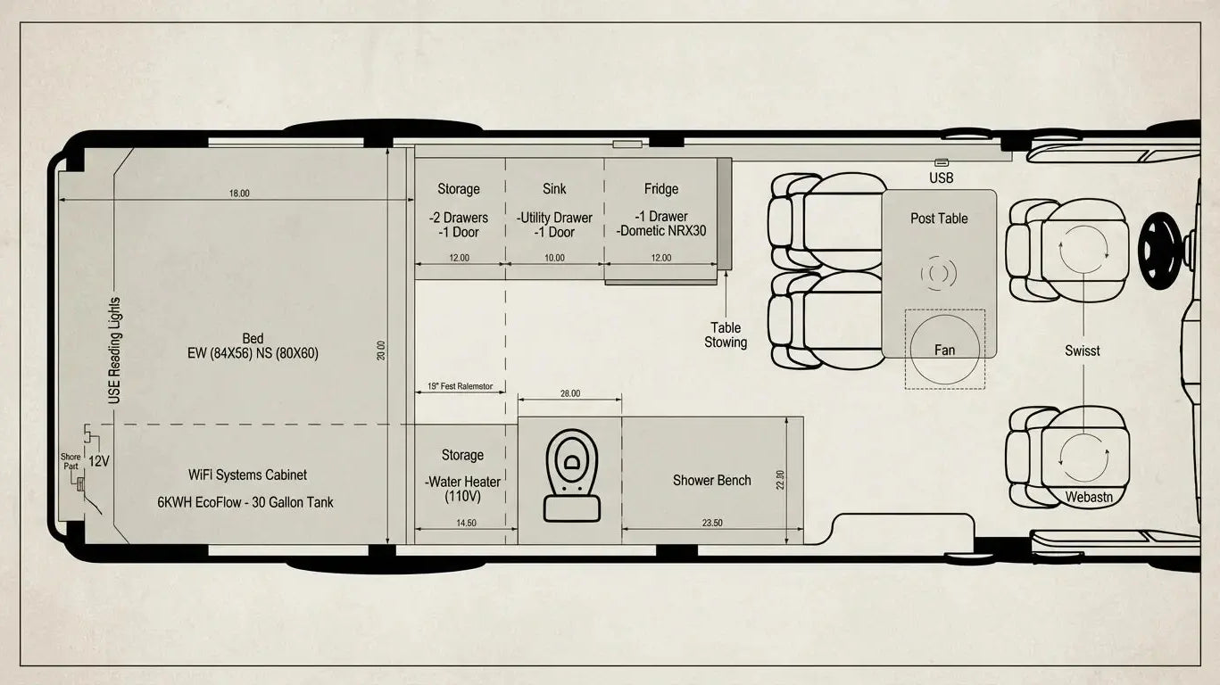 camper van comfort What Makes a Camper Van Comfortable for Long-Term Travel van camper conversion - The most prominent f