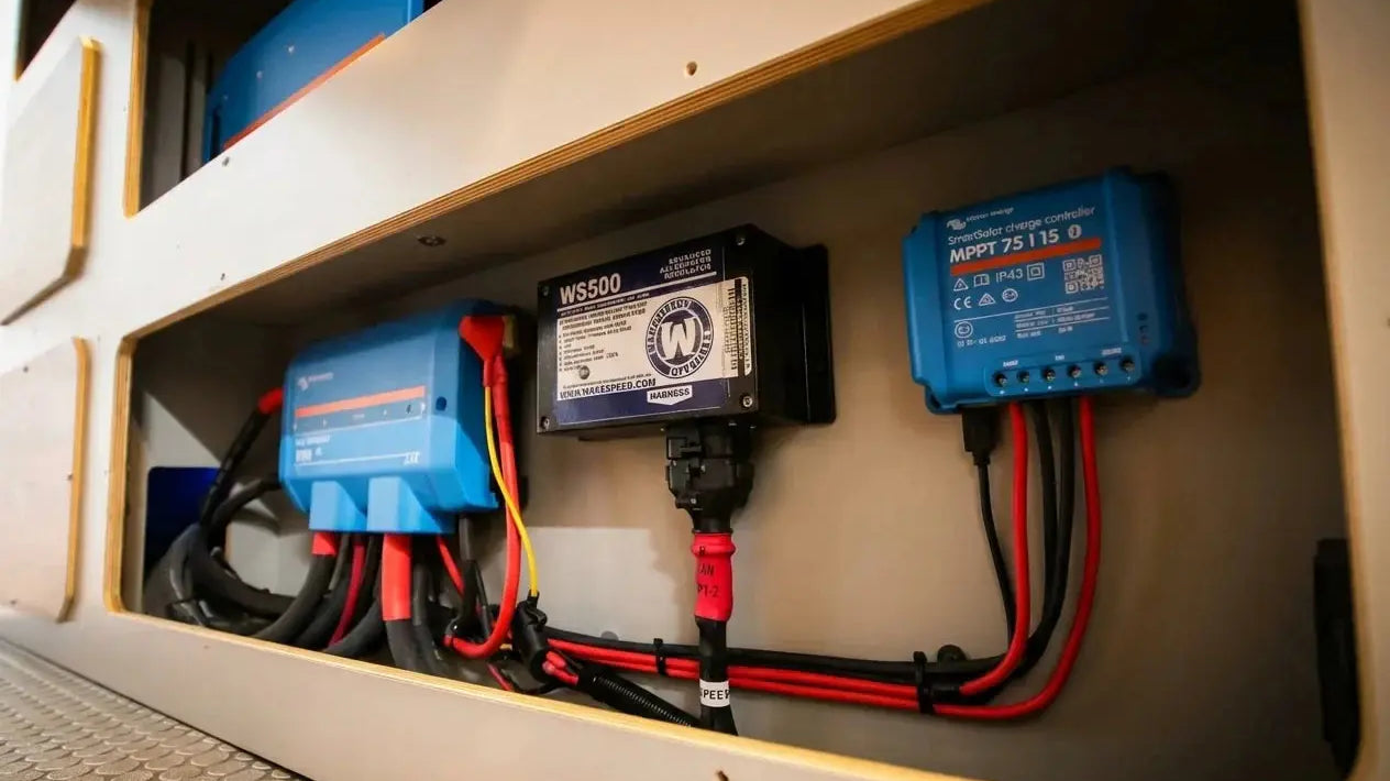 camper van solar system Camper Van Solar Systems Explained: Batteries and Alternators van camper conversion - The image