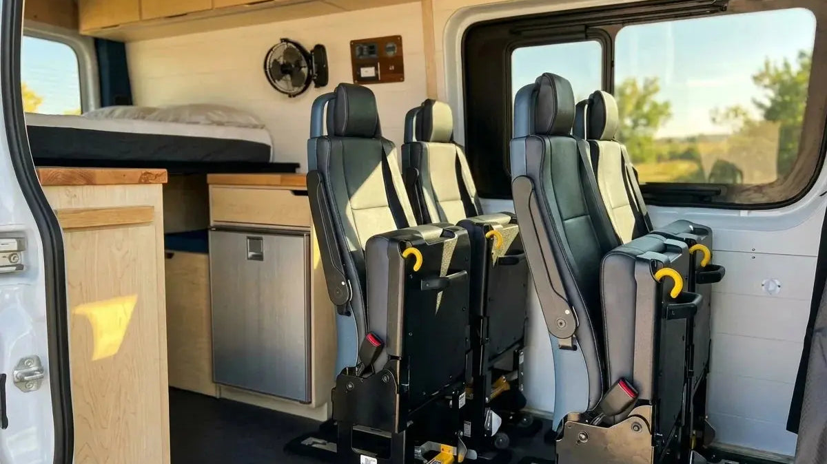 ford transit van isofix Ford Transit Van ISOFIX: Family Layouts and Safety Essentials van camper conversion - This image