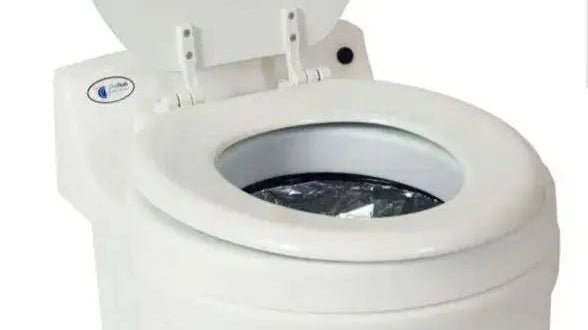 how does a chemical toilet work