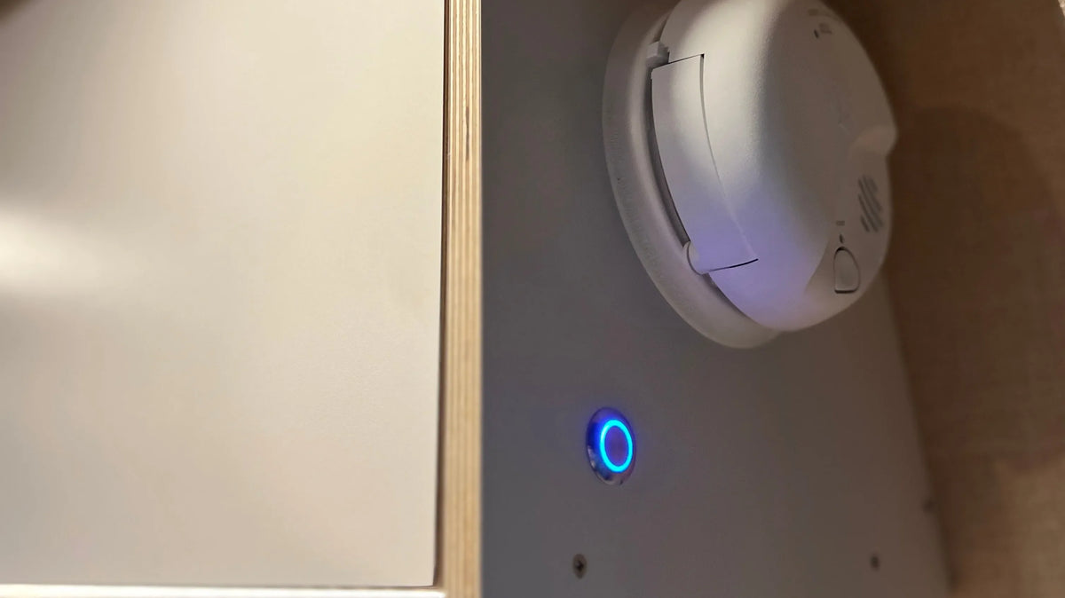 carbon monoxide alarm in camper
