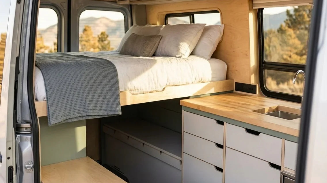 sprinter van beds Best Sprinter Van Bed Systems for Ultimate Comfort van camper conversion - The most prominent feature