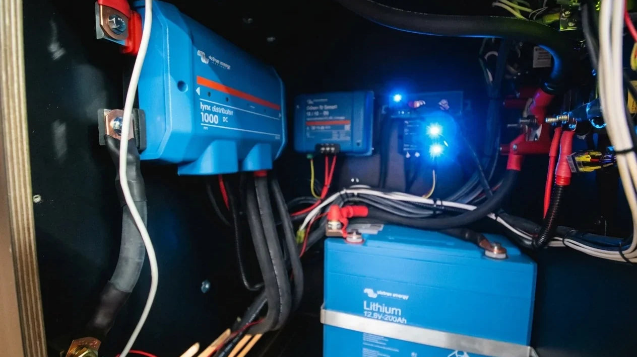 Charge Lithium Batteries While Driving Off-Road