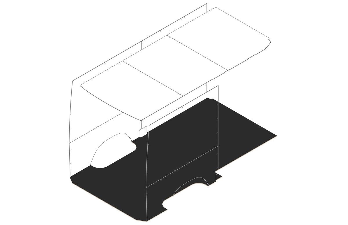 DIY Floor Panel Kit for Sprinter Van 144