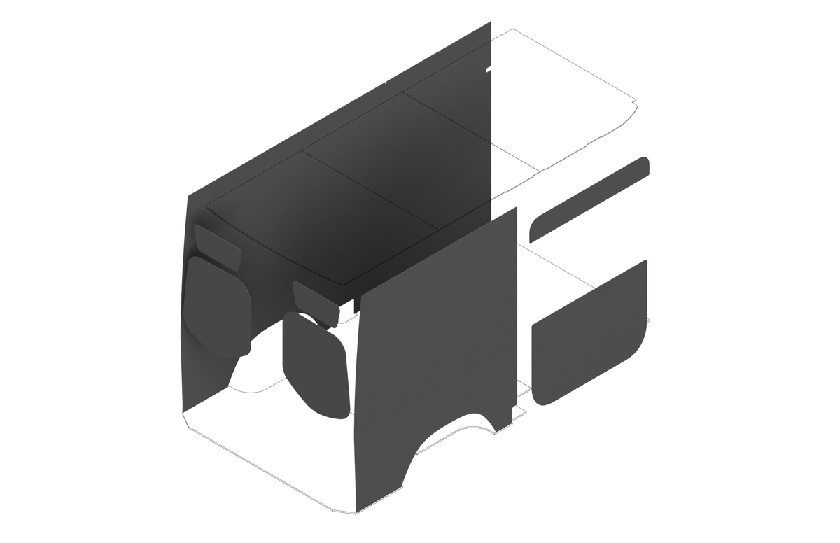 DIY Wall Panel Kit for Sprinter 144