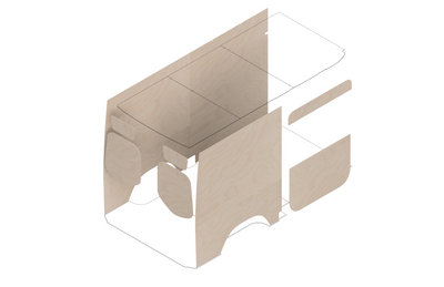 DIY Wall Panel Kit for Sprinter 144