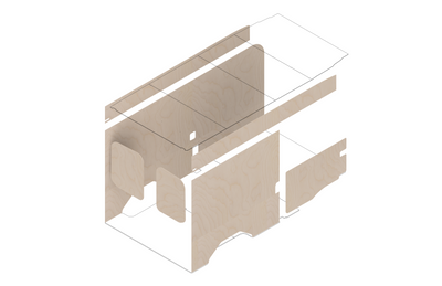 DIY Wall Panel Kit for Transit 148