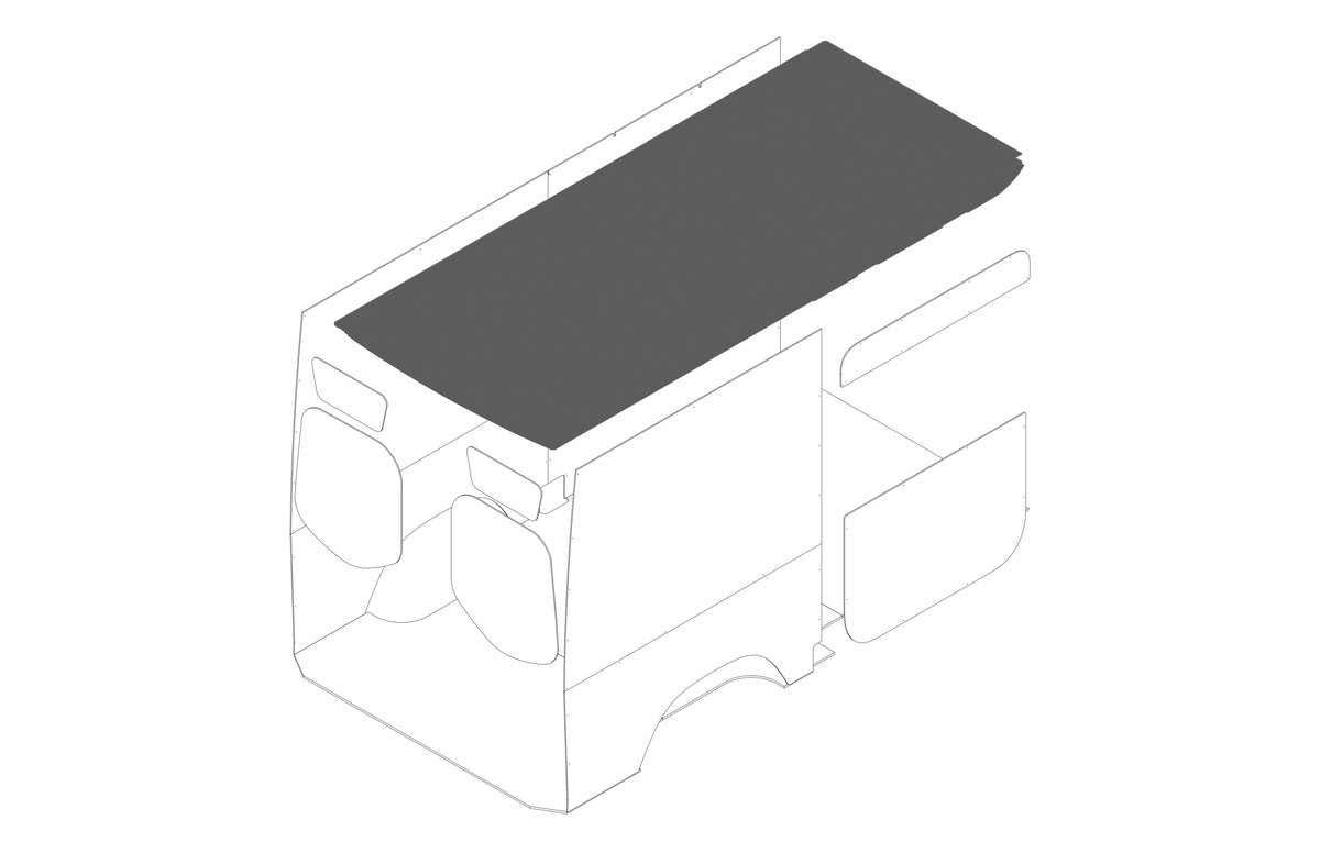 DIY Ceiling Panel Kit for Sprinter 144
