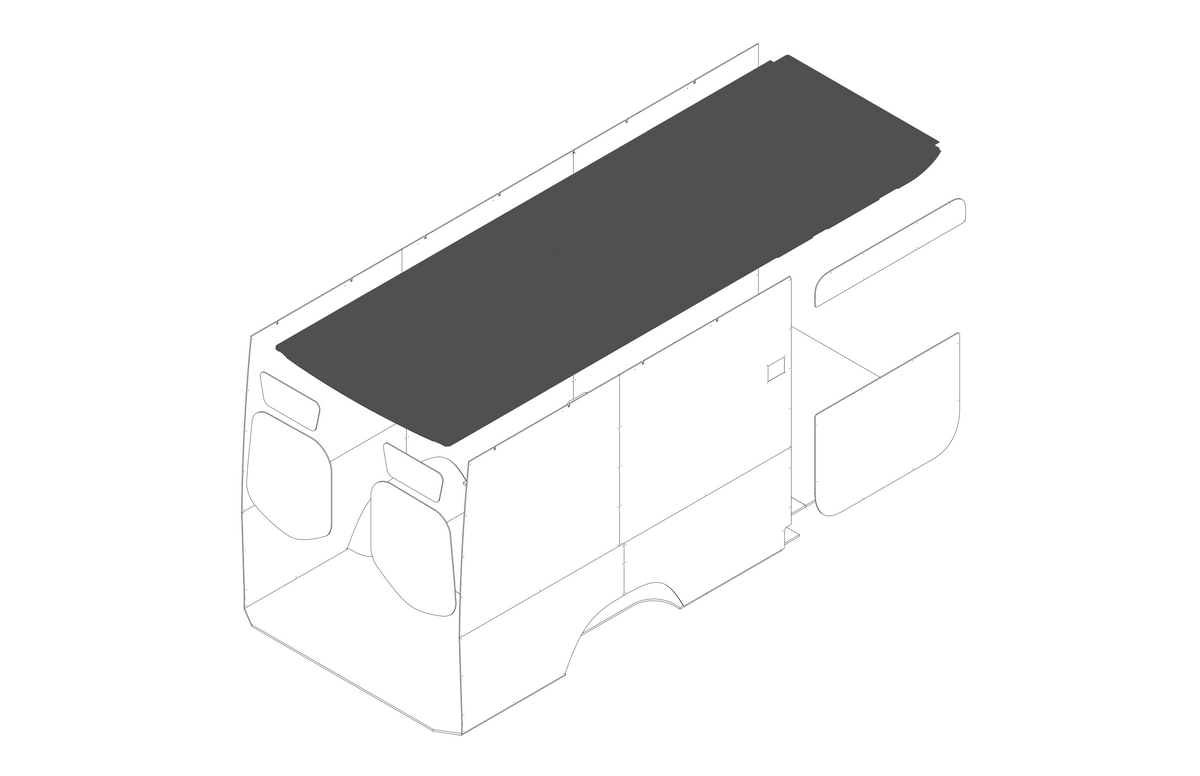 DIY Ceiling Panel Kit for Sprinter 170