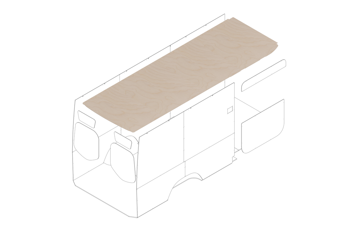 DIY Ceiling Panel Kit for Sprinter 170