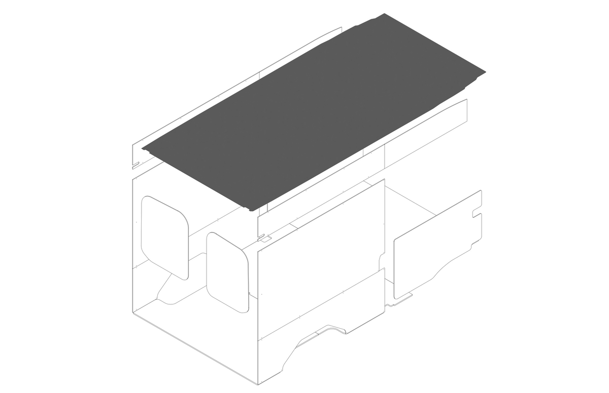 DIY Ceiling Panel Kit for Transit 148