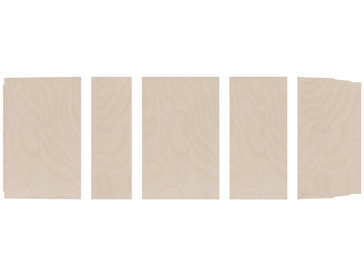 DIY Ceiling Panel Kit for Transit 148 Extended
