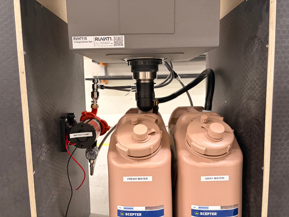 DIY Self-Contained 5x5 Gallon Sink Kit