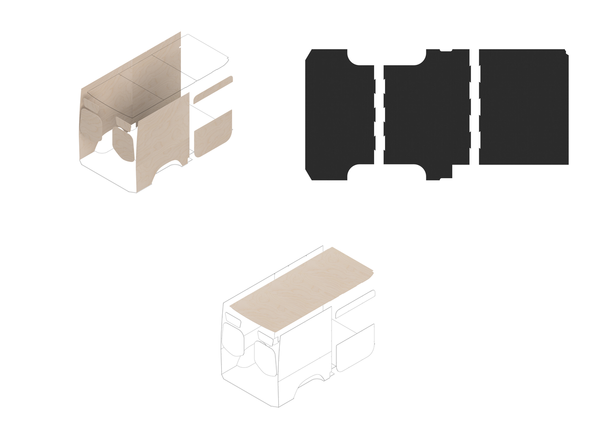 144 Foundation Bundle - Raw baltic (requires DIY finishing - painting or upholstering)