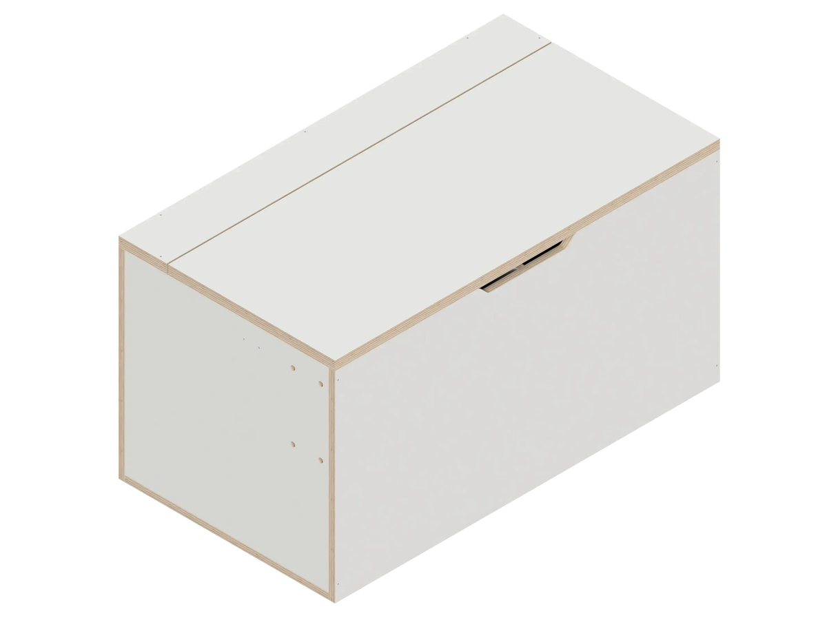 DIY Van Bench Seat (32") kit for van in Dover White - The Vansmith DIY