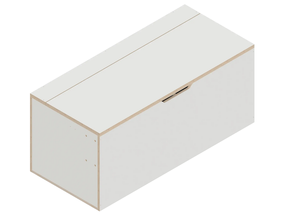 DIY Van Bench Seat (40") kit for van in Dover White - The Vansmith DIY