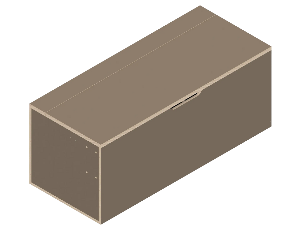 DIY Van Bench Seat (43") kit for van in Earth - The Vansmith DIY