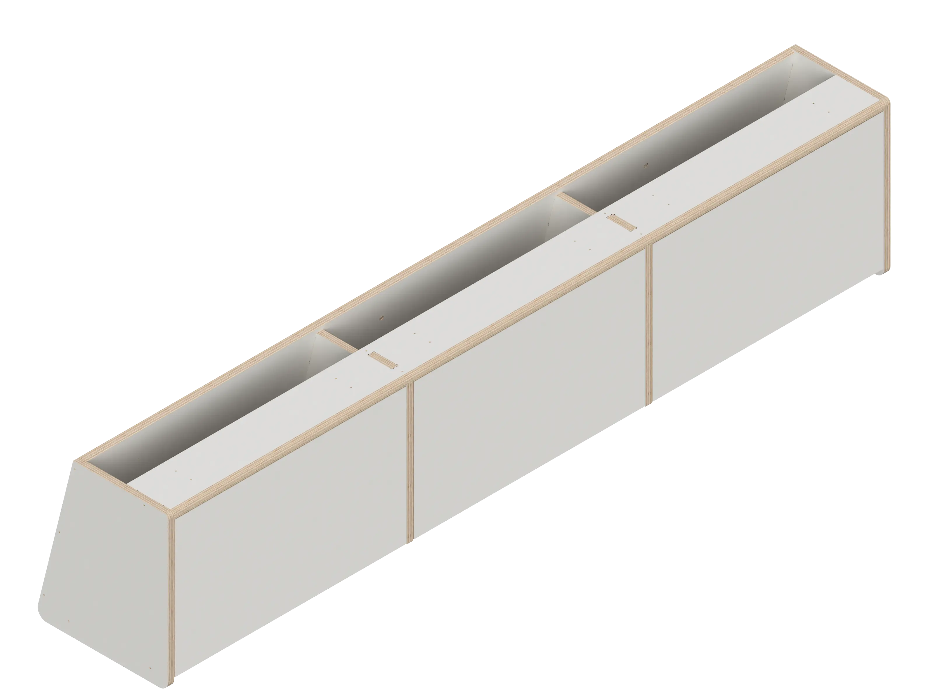 Front upper cabinet for Sprinter 144 The Vansmith DIY