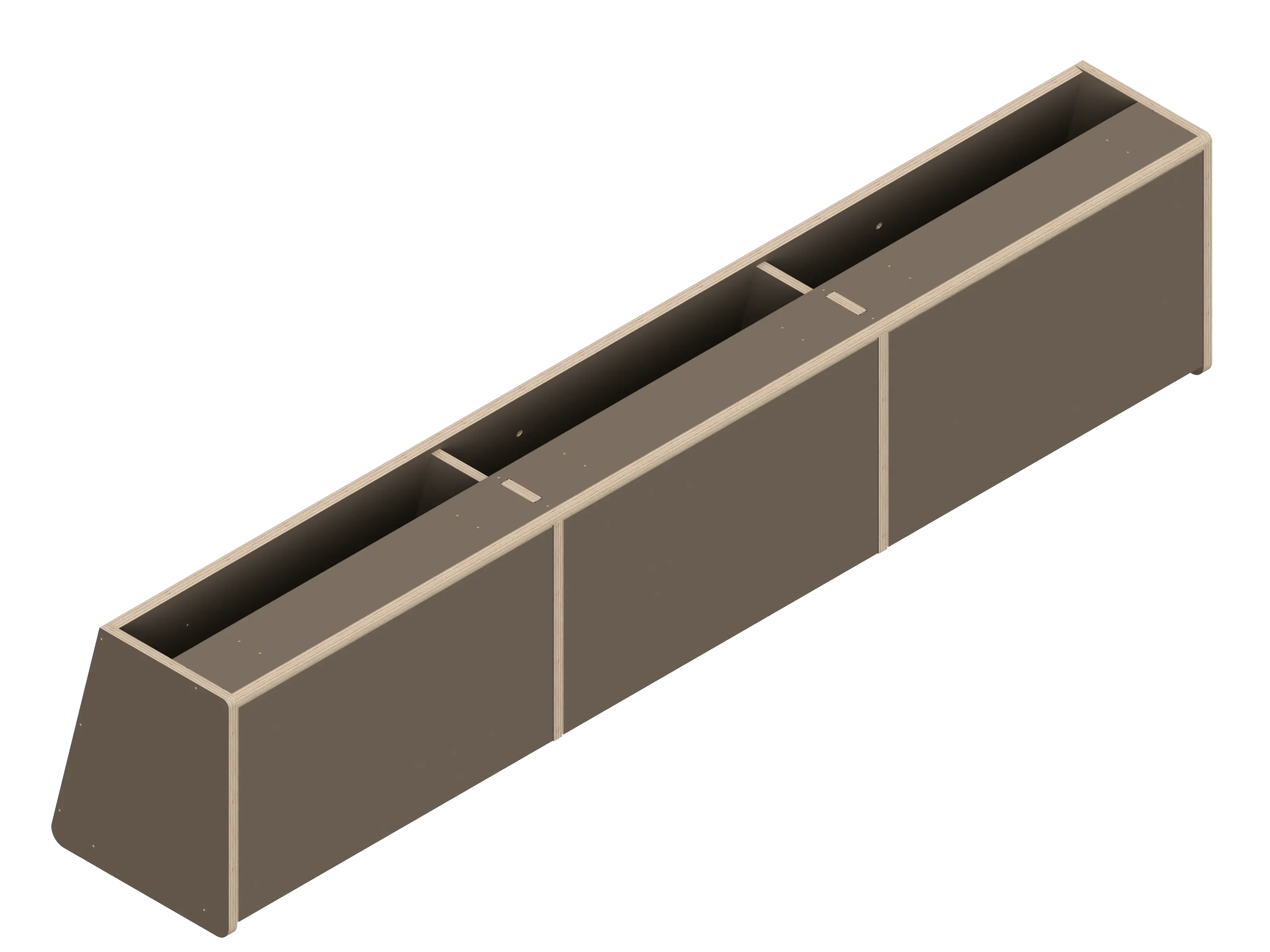 Front upper cabinet for Sprinter 144 The Vansmith DIY