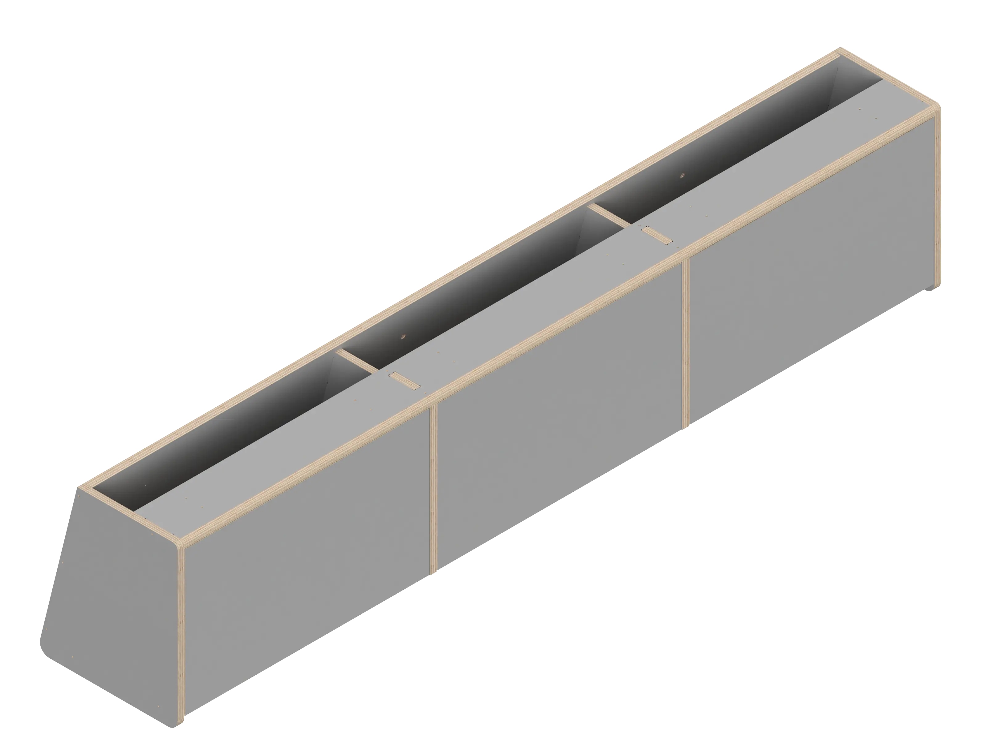 Front upper cabinet for Sprinter 144 The Vansmith DIY