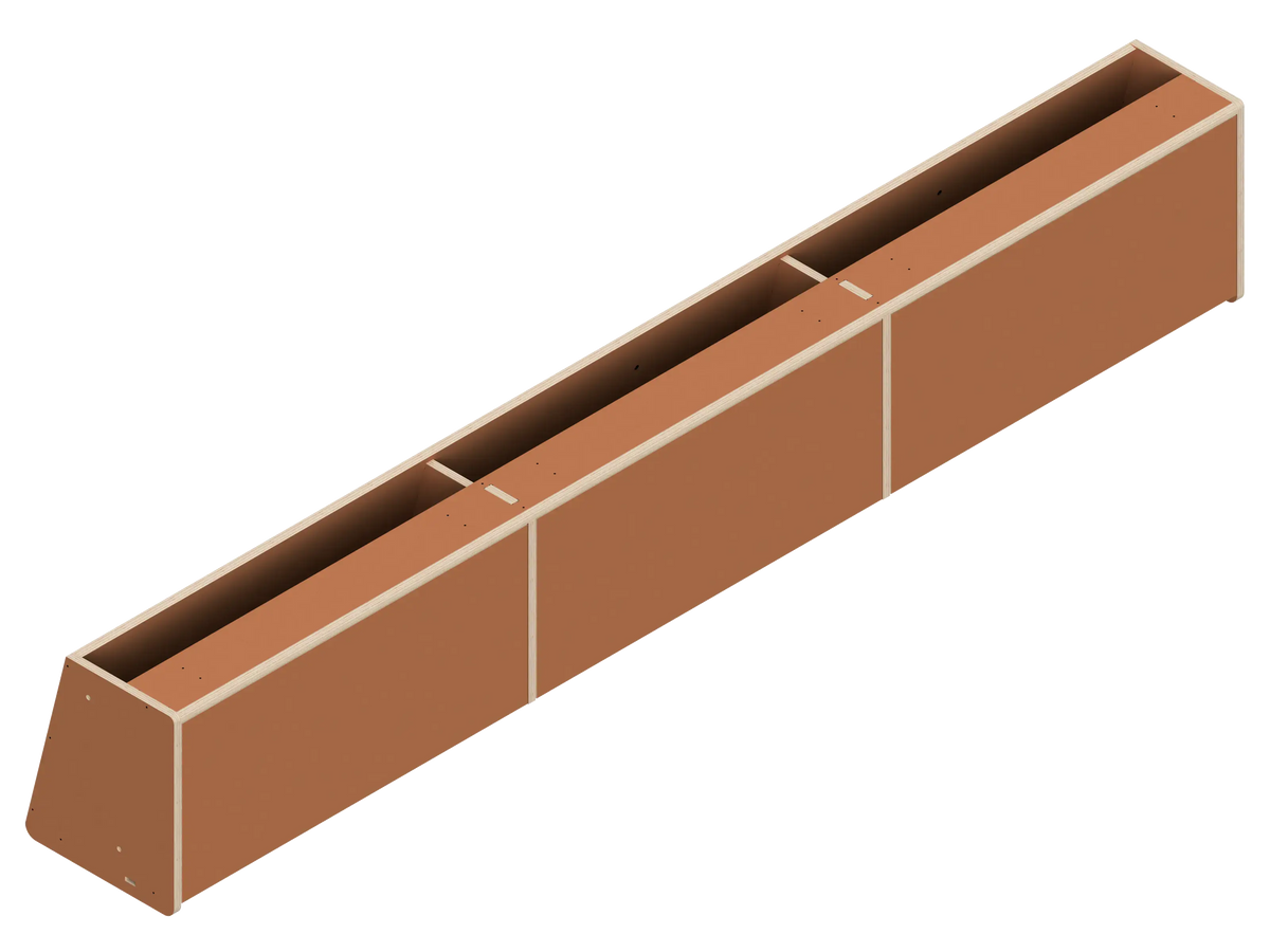 DIY Front upper cabinet kit for Sprinter vans 170 in Earthenware - The Vansmith DIY