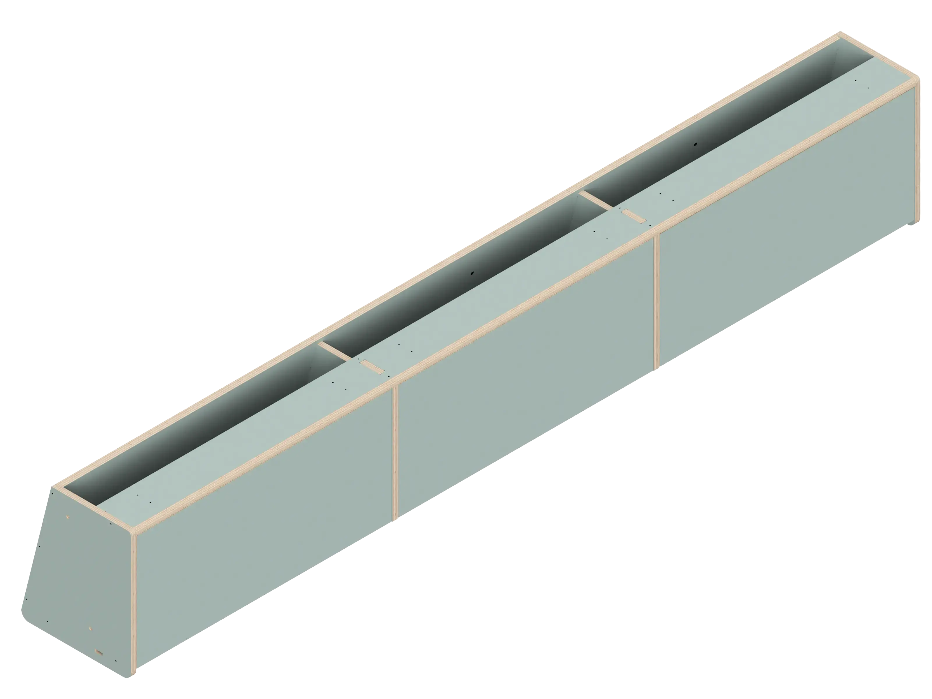 DIY Front upper cabinet kit for Sprinter vans 170 in Fossil - The Vansmith DIY