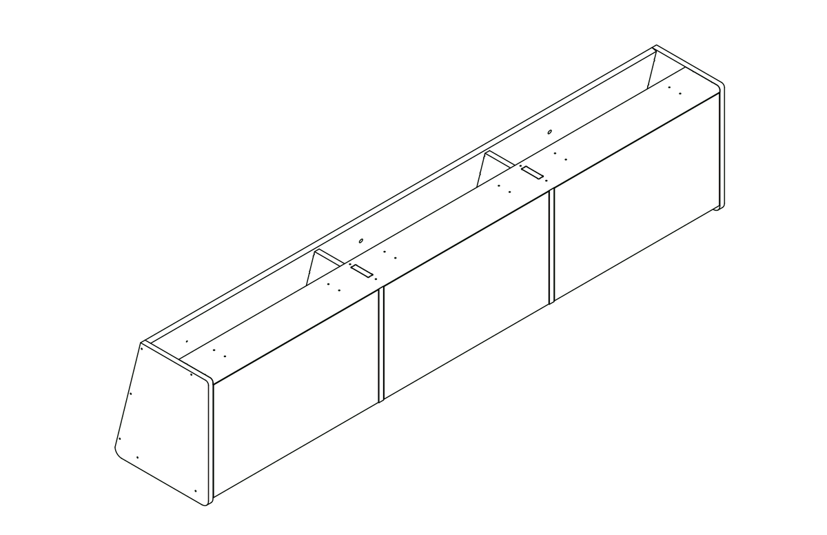 DIY Front Upper Cabinet Kit for Sprinter Van 144 - The Vansmith DIY