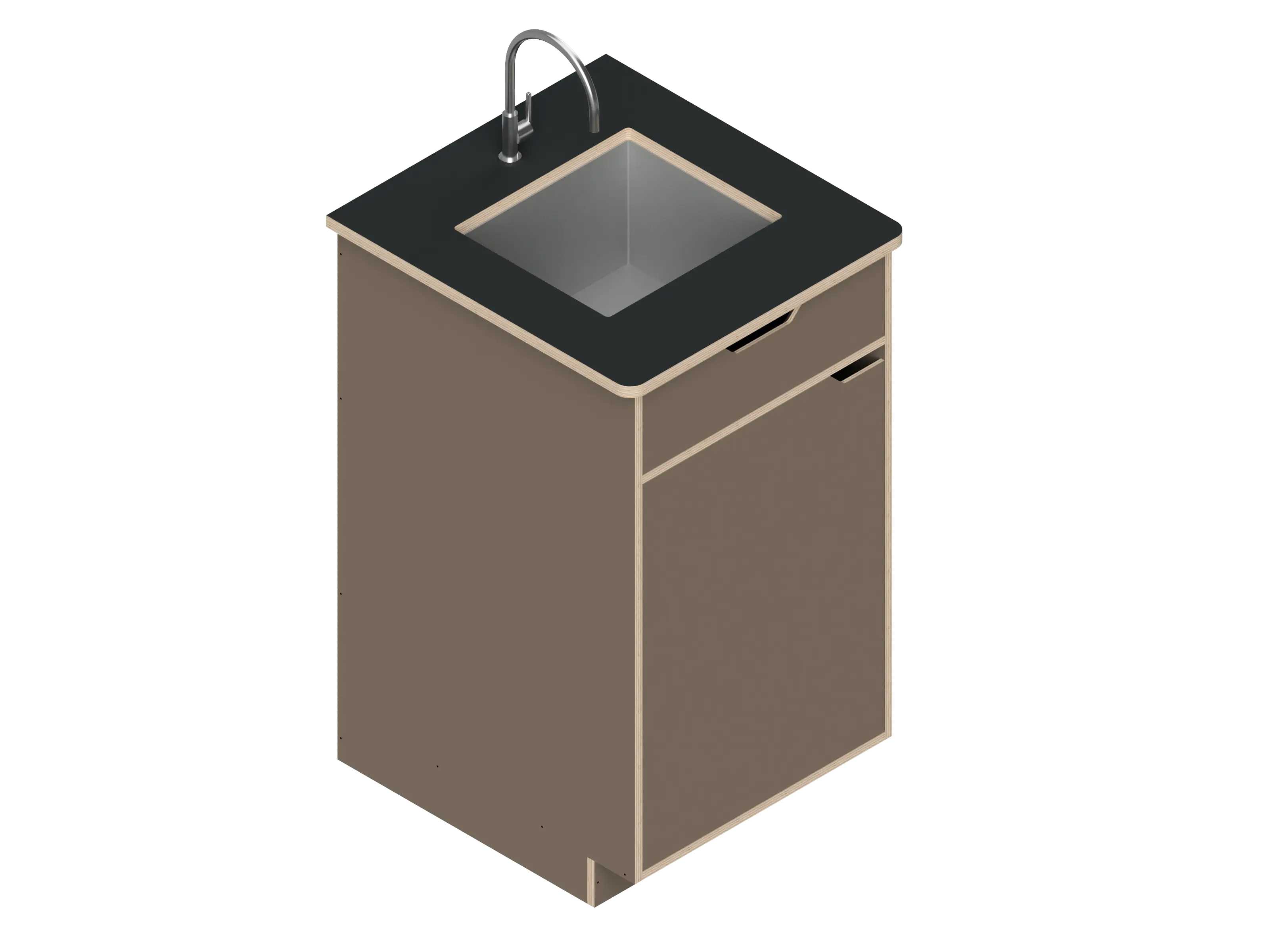 Single unit Sink Galley The Vansmith DIY