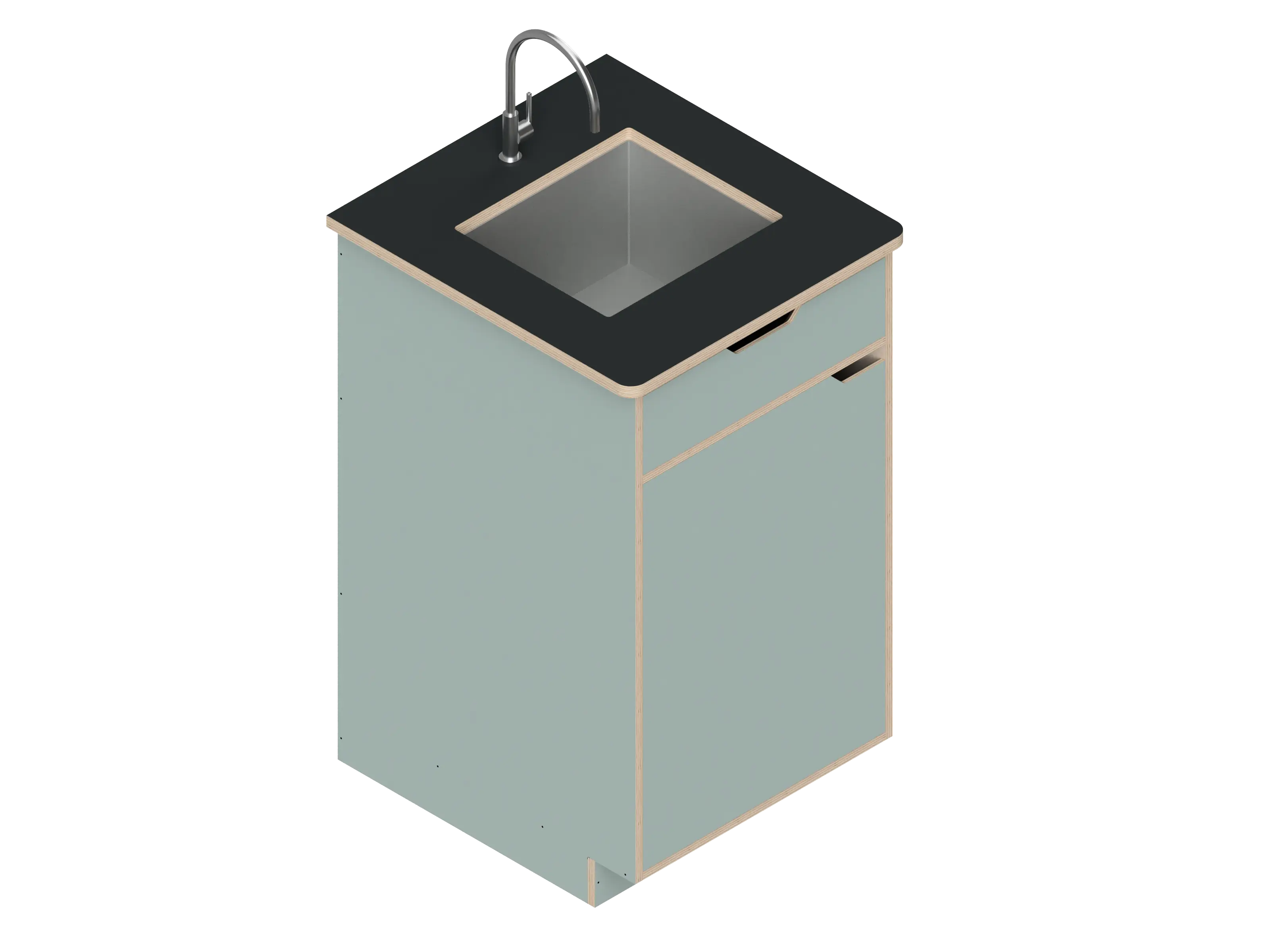 Single unit Sink Galley The Vansmith DIY