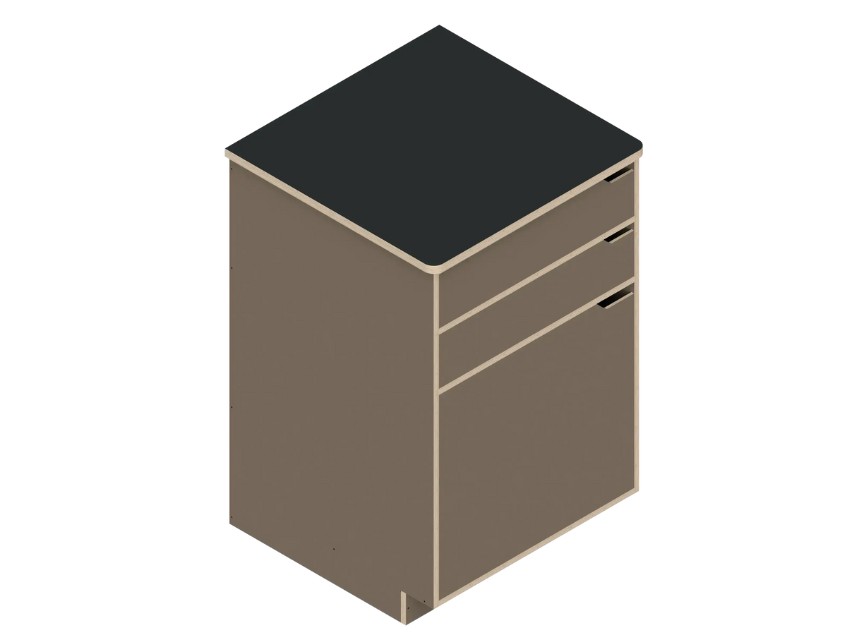DIY Single Storage Galley kit for Sprinter vans in Earth - The Vansmith DIY