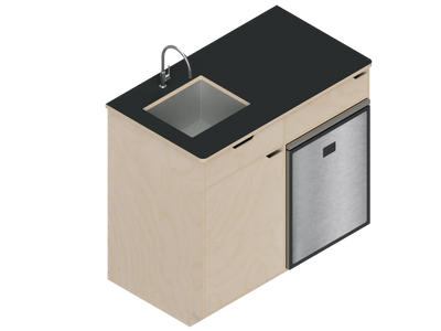 DIY Dual unit Kitchen Galley kit (CR85) for Sprinter vans