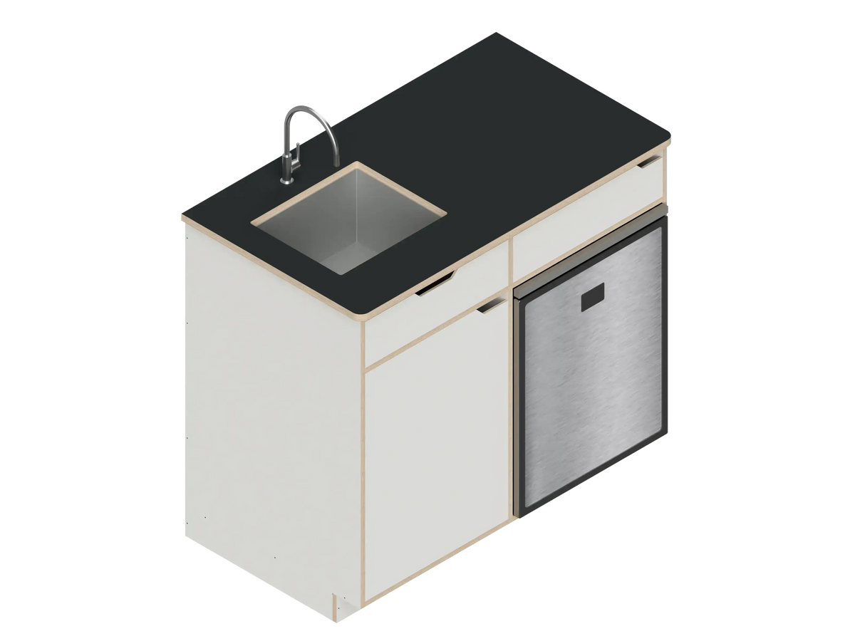 DIY Dual unit Kitchen Galley kit (CR85) for Transit vans