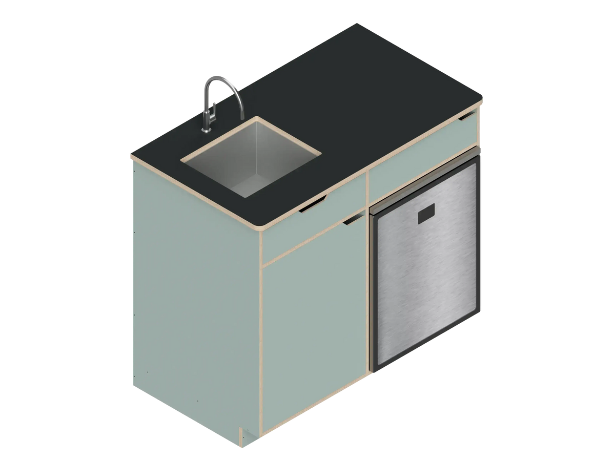 DIY Dual unit Kitchen Galley kit (CR85) for Transit vans