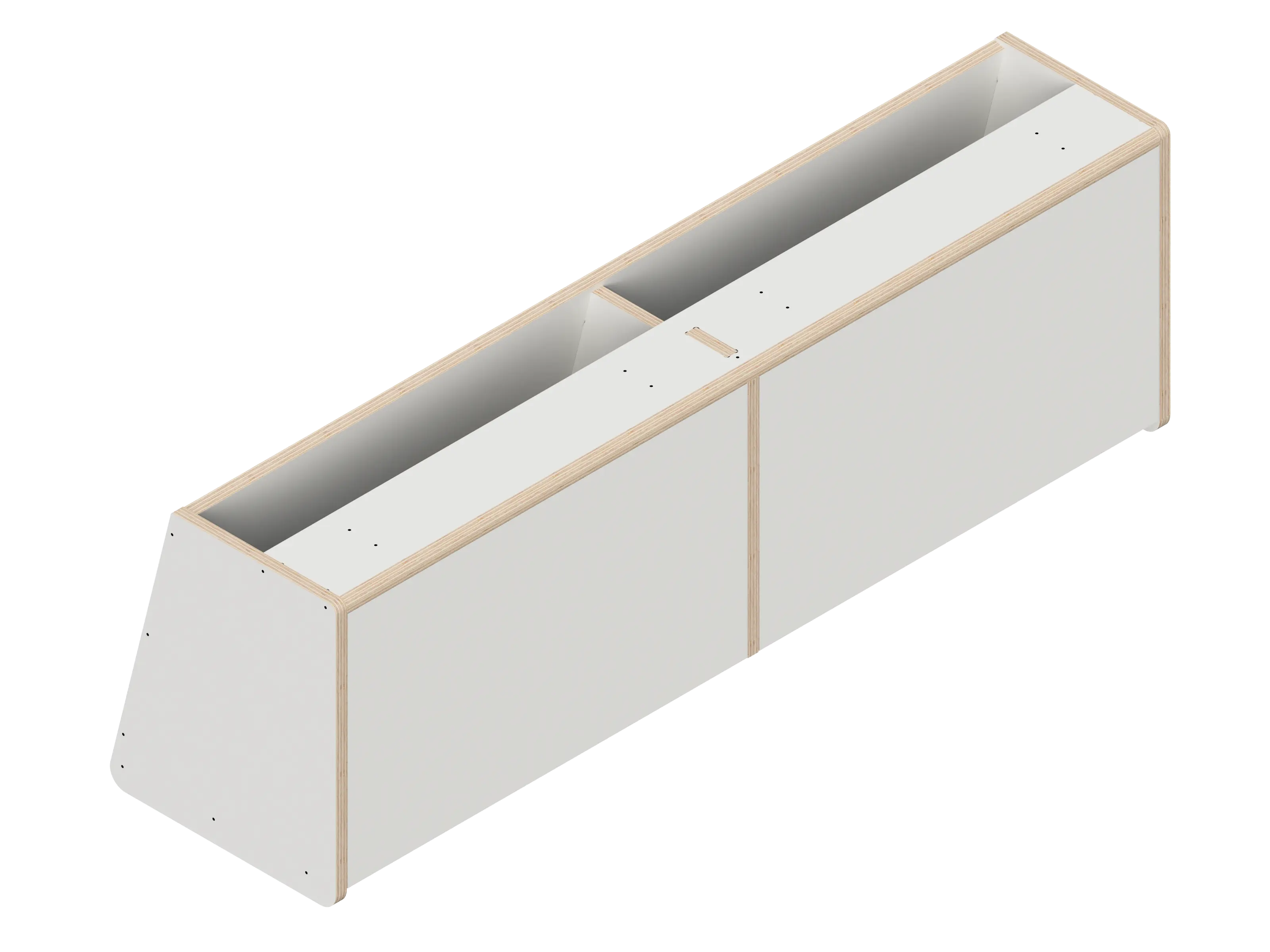 Dual upper cabinet for Sprinter The Vansmith DIY