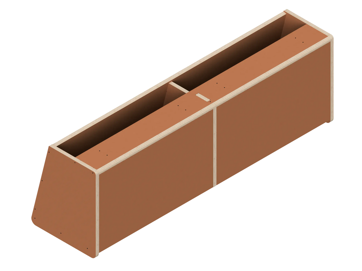 DIY Dual upper cabinet Kit for Sprinter vans in Earthenware - The Vansmith DIY
