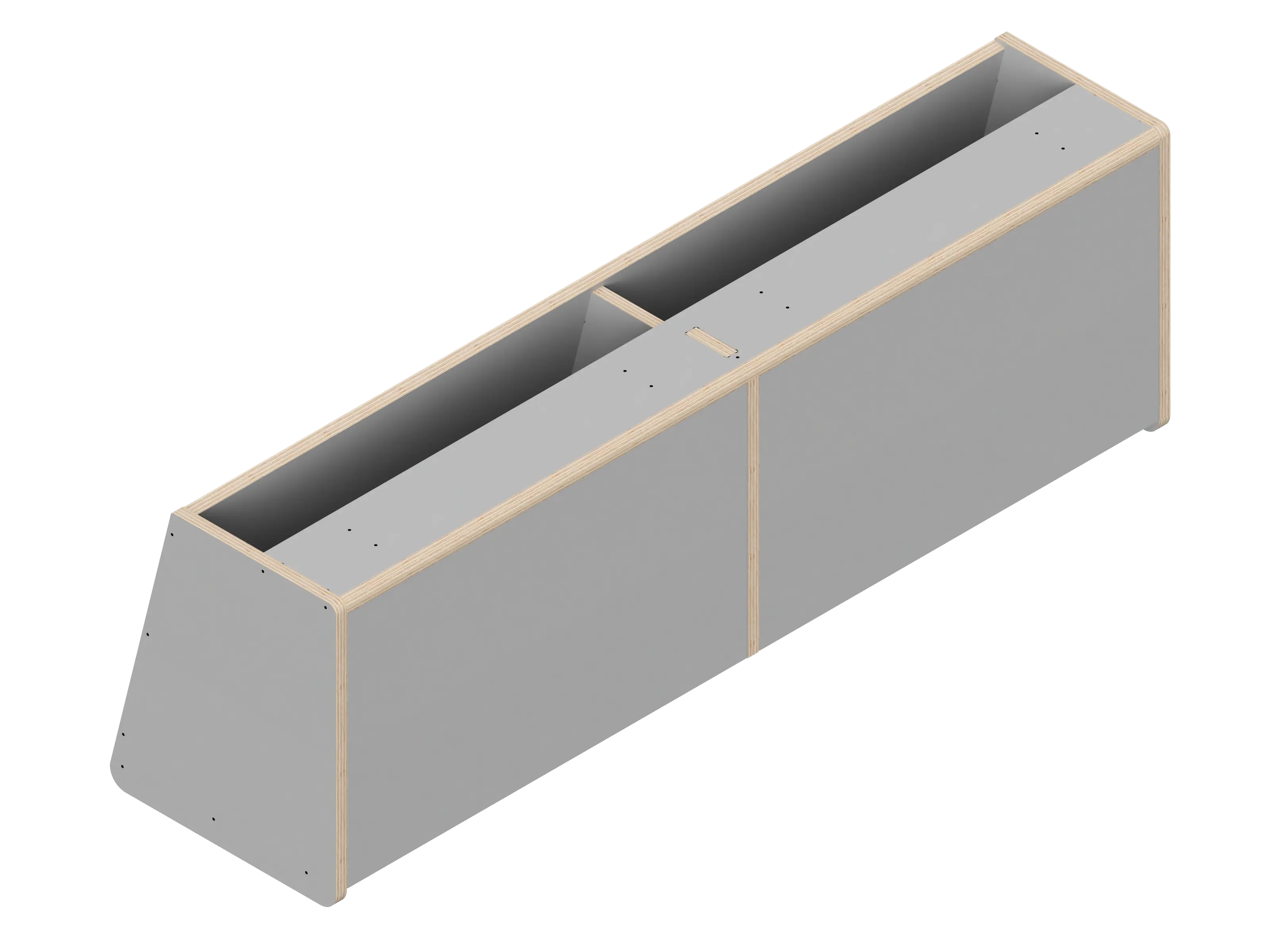 Dual upper cabinet for Sprinter The Vansmith DIY