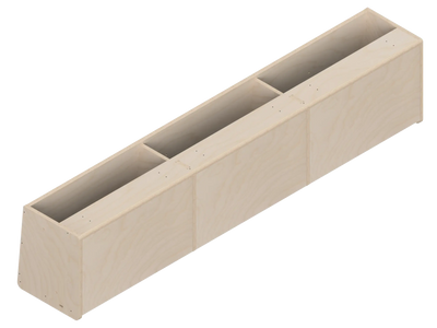 DIY front upper cabinet kit for Transit van 148 in Baltic Birch - The Vansmith DIY