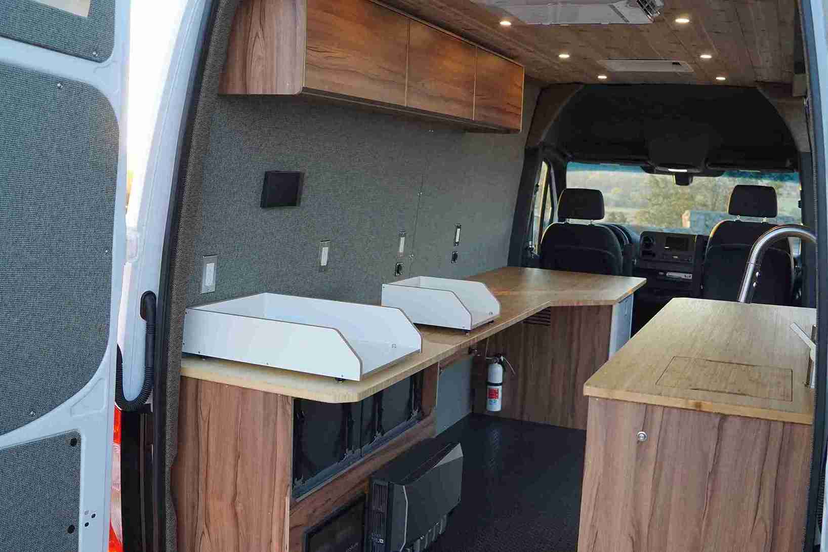 Sprinter Van Heater Installed by The Vansmith in Boulder, Colorado
