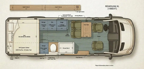 4x4 camper vans Short vs Long Wheelbase Camper Vans: How to Choose the Right Size for Your Travel Style van camper conve