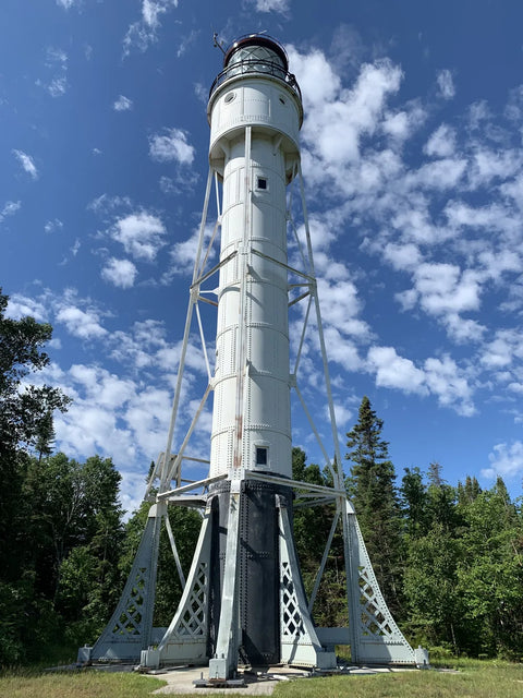 Apostle Islands - The Devils Island lighthouse tower, Apostle Islands National Lakeshore