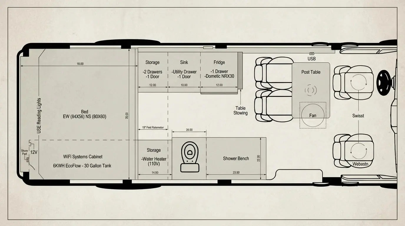 camper van comfort What Makes a Camper Van Comfortable for Long-Term Travel van camper conversion - The most prominent f