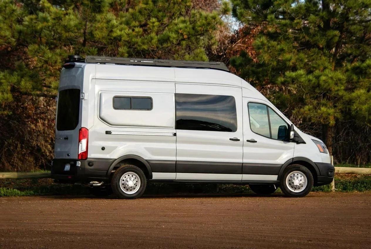 camper van maintenance cost - The most prominent feature of this camper van is its sleek exterior, showcasing 