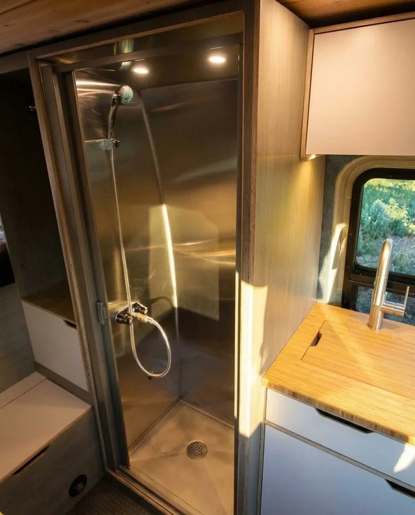 The Ultimate Guide to Camper Van Shower Options(2026)