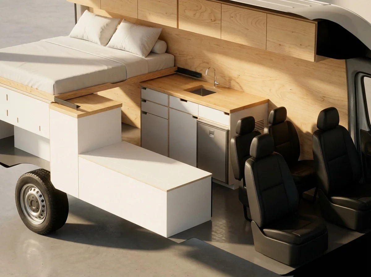 pre-built camper vans Camper Vans for Sale: What to Expect When Buying a Pre-Built Camper Van van camper conversion - Th