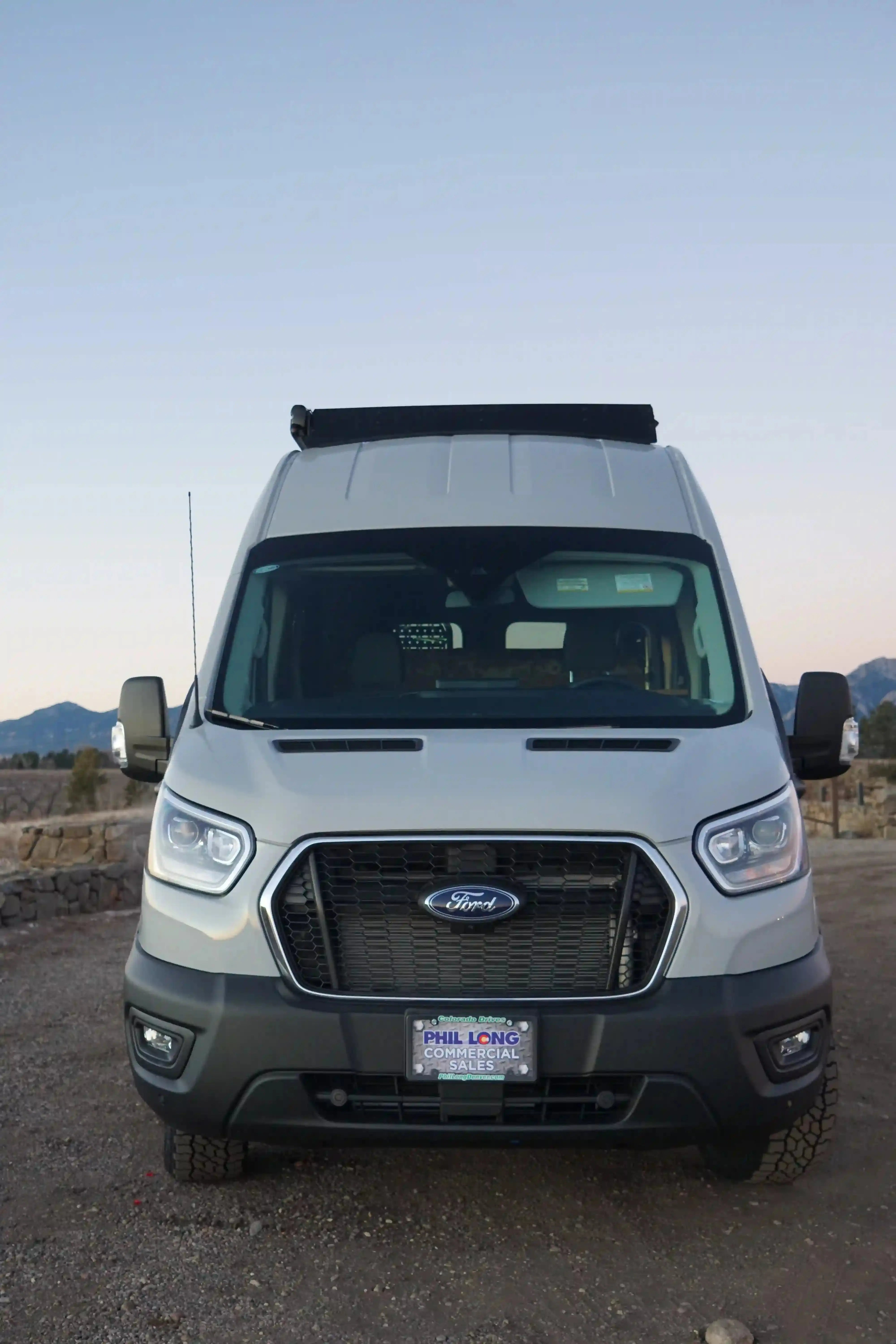 How does the interior of a Ford E350 RV compare to other camper vans?