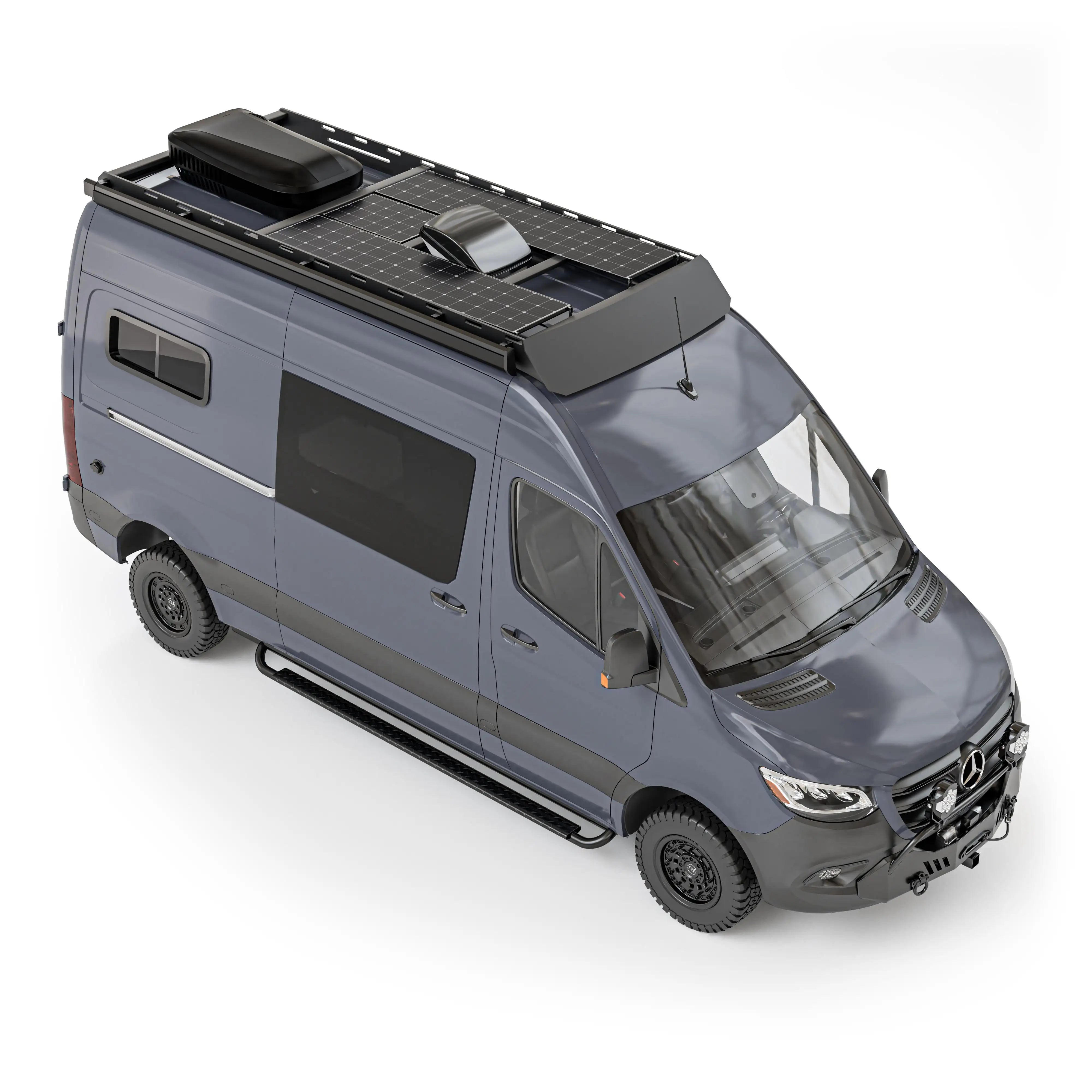 small van - The image shows a converted Mercedes-Benz Sprinter camper van from The Vansmith,