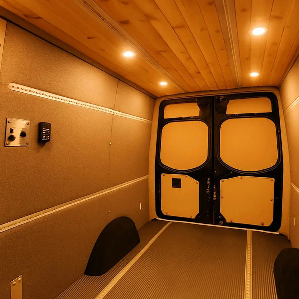 Insulation & Sound Design for a Campervan for Family of 4 Ford Transit