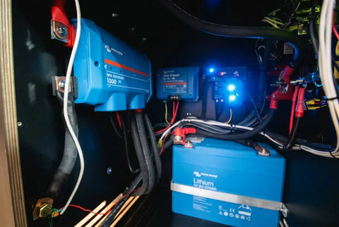 Charge Lithium Batteries While Driving Off-Road