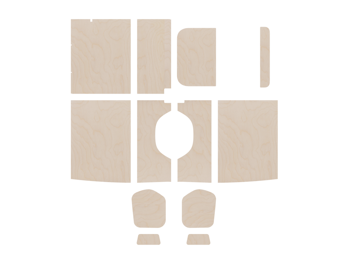 DIY Wall Panel Kit for Sprinter 144